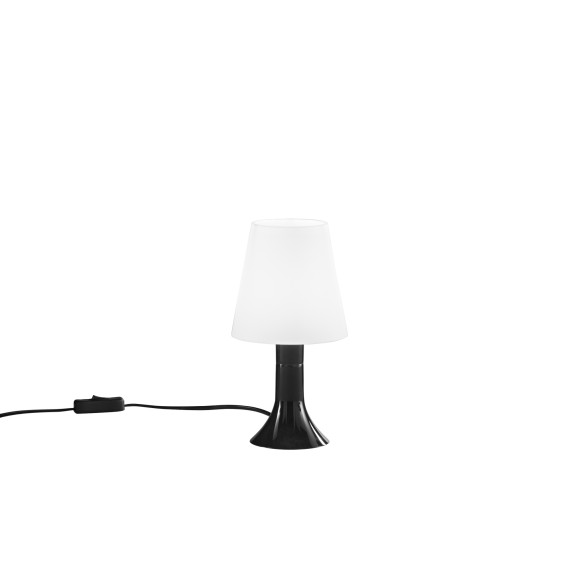 Luce Ambiente Design I-BINGO-L-NER asztali lámpa BINGO | 1×60W E14 | kapcsolóval | fekete