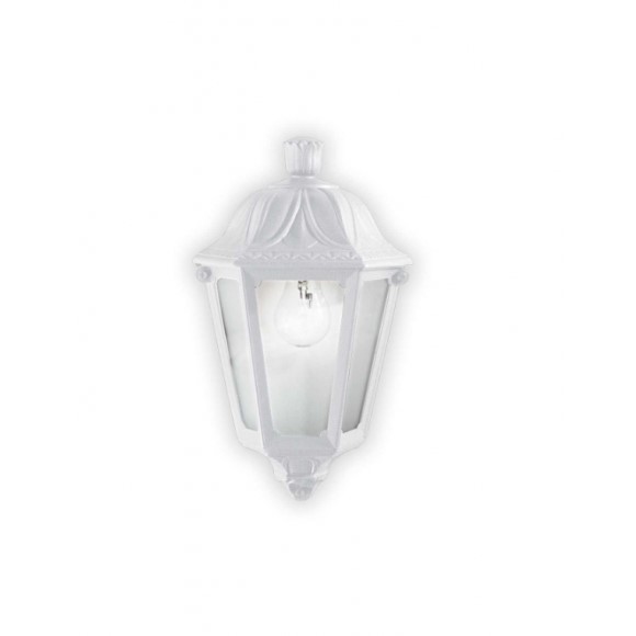 Ideal Lux 120430 kültéri fali lámpa Anna Small Bianco 1x60W|E27|IP44 - fehér