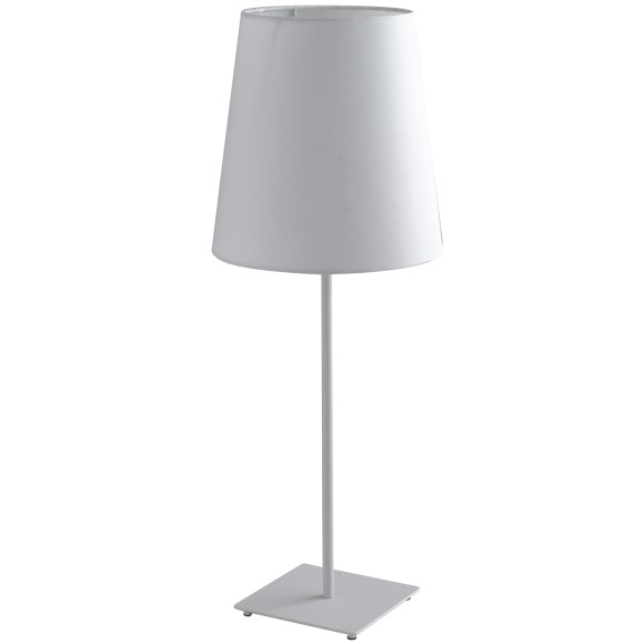 Luce Ambiente Design I-ELVIS-L BCO asztali lámpa ELVIS | 1×60W E27 | kapcsolóval | fehér
