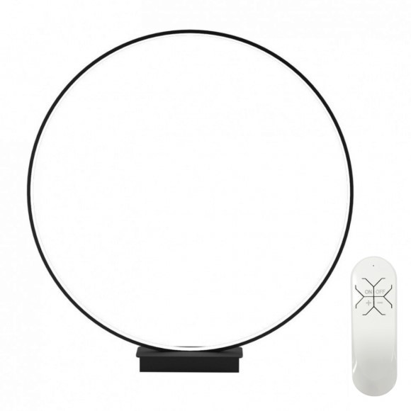 Immax Neo 07084L LED asztali lámpa Aro 1x18W | 1260lm | 2700-6500K - távirányítás, ZigBee, szabályozható, fekete