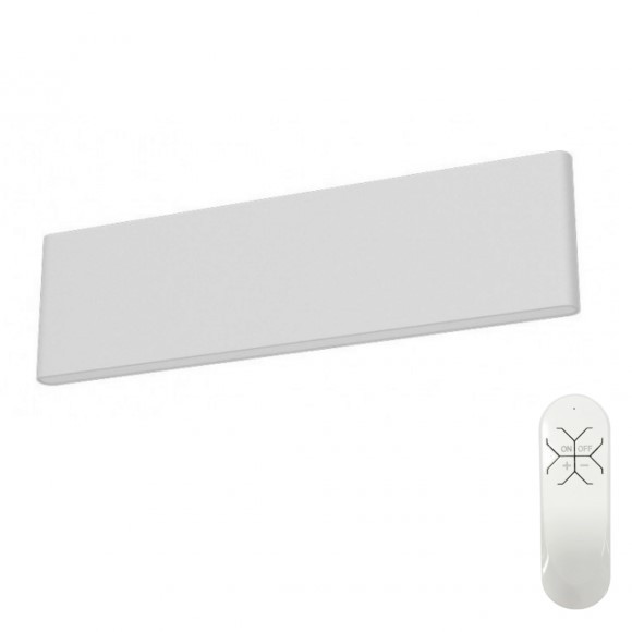 Immax Neo 07085L LED fali lámpa Liston 1x8W | 560lm | 2700-6500K - ZigBee, szabályozható, távirányítás, fehér