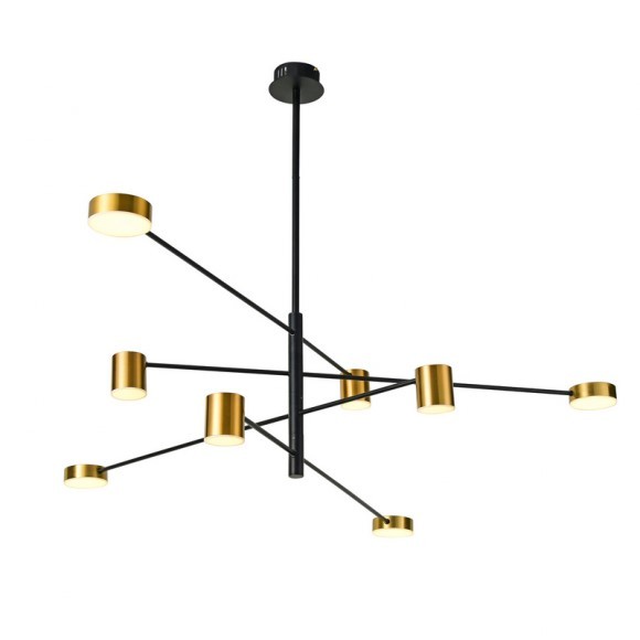 Italux PND-16374-8-BK-GD-3K Remdal integrált LED forrás | 2700 lm