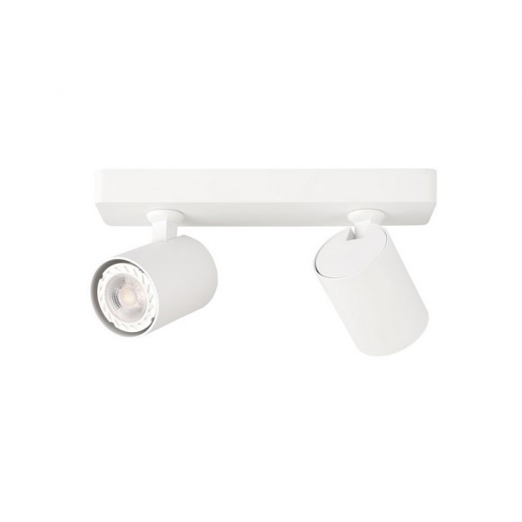 Italux SPL-2071-2-MB-WH mennyezetre szerelhető spotlámpa Lumsi 2x35W | GU10 - fehér