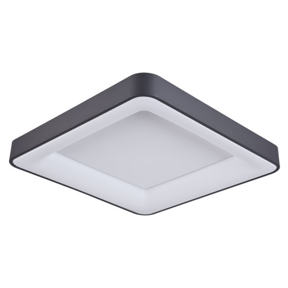 Italux 5304-850SQC-BK-4 LED mennyezetre szerelhető lámpa Giacinto | 50 W integrált LED forrás | 4000K