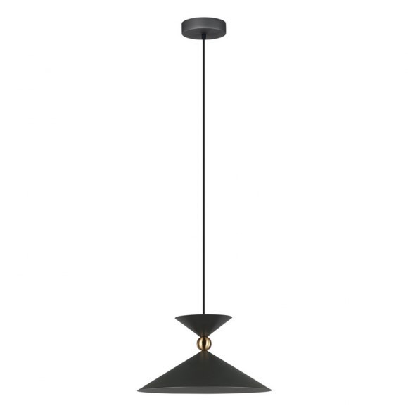 Italux PND-84432-1-GR mennyezeti függőlámpa Quelto E27