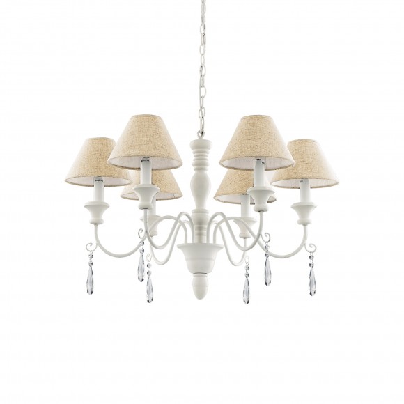 Ideal Lux 003399 csillár Provence 6x40W|E14