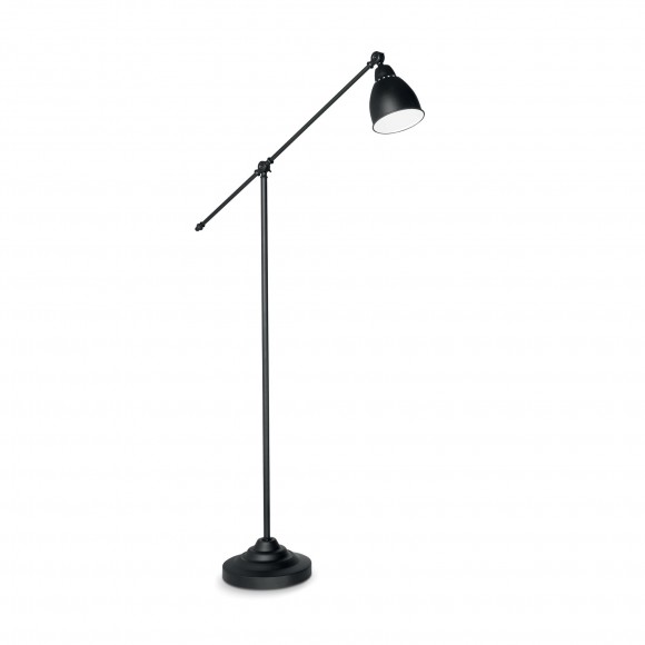 Ideal Lux 003528 állólámpa Newton Nero 1x60W|E27 - fekete