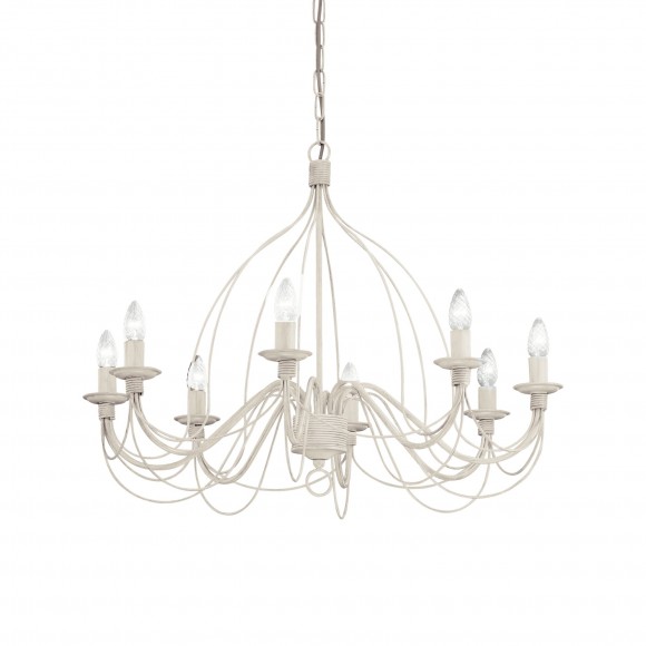 Ideal Lux 005898 Court 8x40W|E14 - fehér