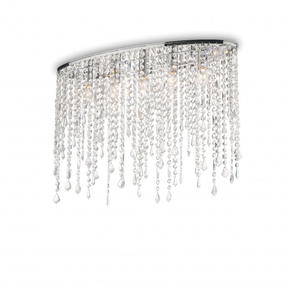 Ideal Lux 008455 mennyezeti lámpa Rain 5x40W|e14 - kristály