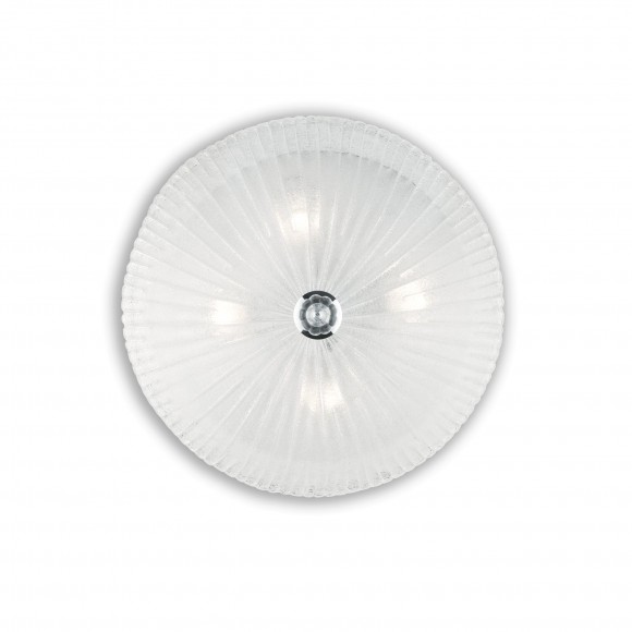 Ideal Lux 008615 falra és mennyezetre szerelhető lámpa Shell 4x60W|E27 - fehér