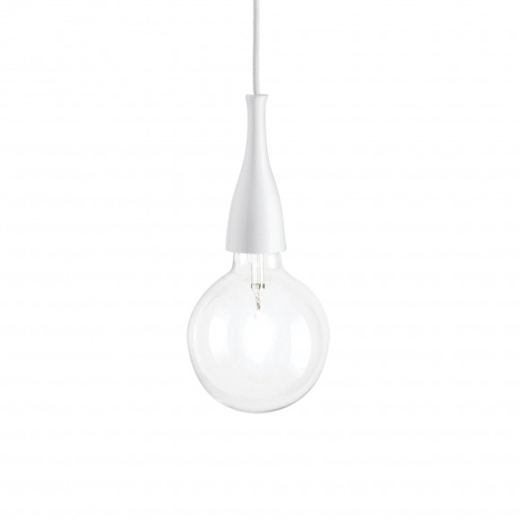 Ideal Lux 009360 mennyezeti függőlámpa Minimal Bianco 1x70W|E27 - fehér