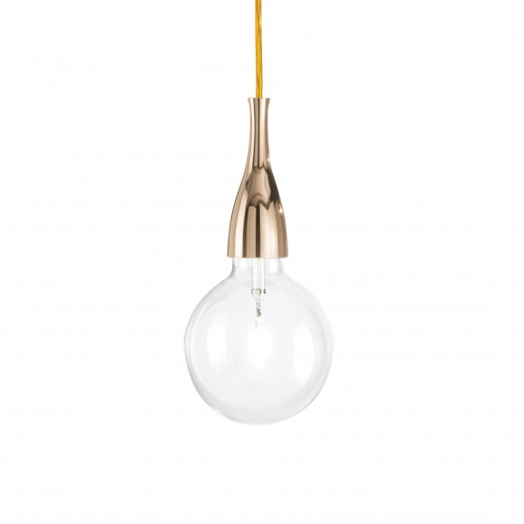 Ideal Lux 009391 mennyezeti függőlámpa Minimal Oro 1x70W | E27 - aranyszínű