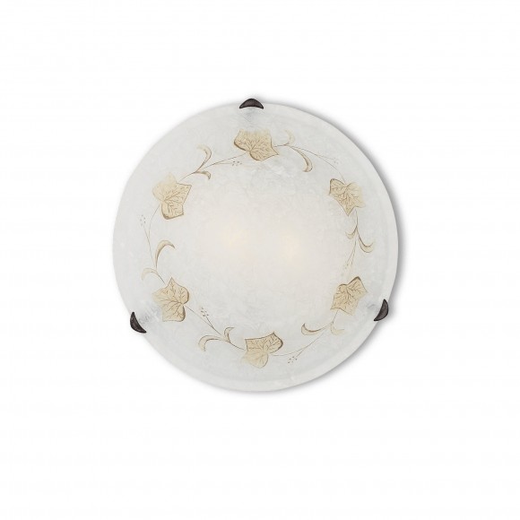 Ideal Lux 013800 mennyezetre és falra szerelhető lámpa Foglia 2x60W | E27 - fehér