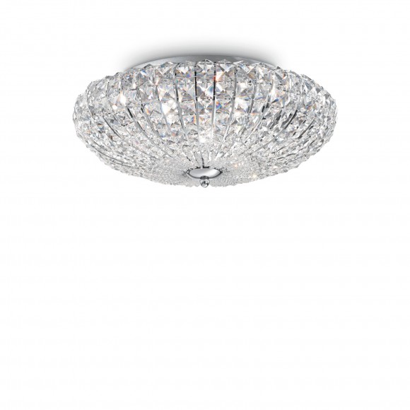 Ideal Lux 016122 mennyezetre szerelhető lámpa Virgin 6x40W|G9 - kristály