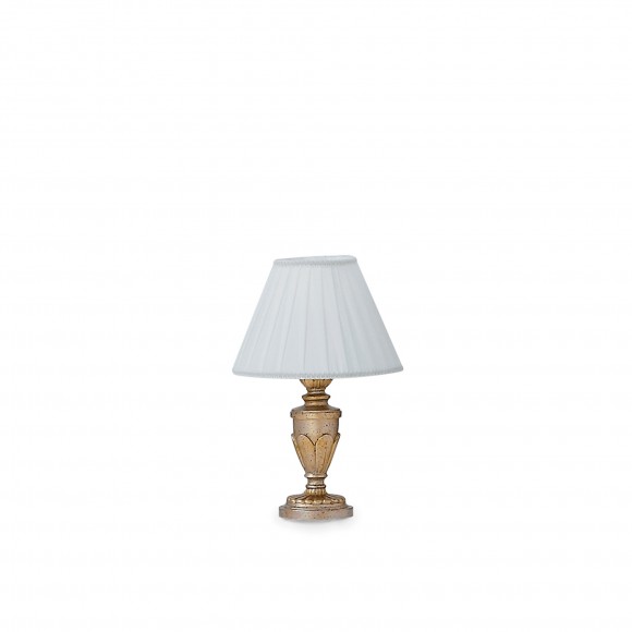 Ideal Lux 020853 asztali lámpa Dora Small 1x40W | E14 - aranyszínű