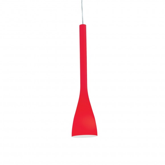 Ideal Lux 035703 mennyezeti függőlámpa Flut Small Rosso 1x40W|E14 - piros