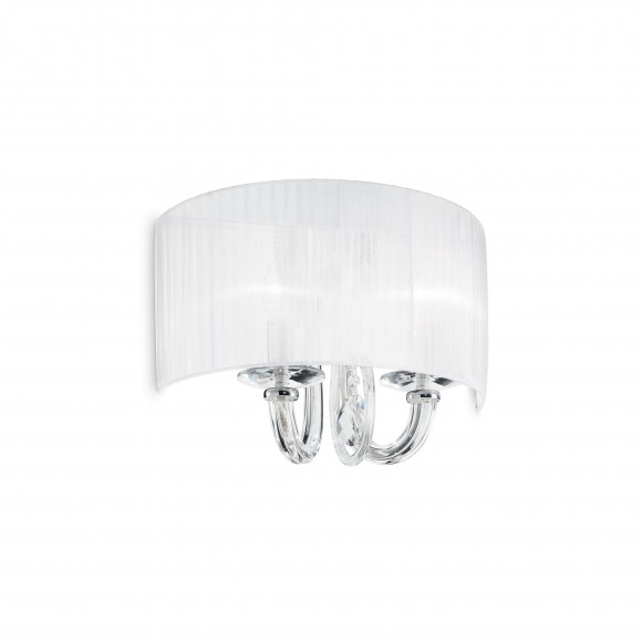 Ideal Lux 035864 fali lámpa Swan 2x40W|E14 - fehér