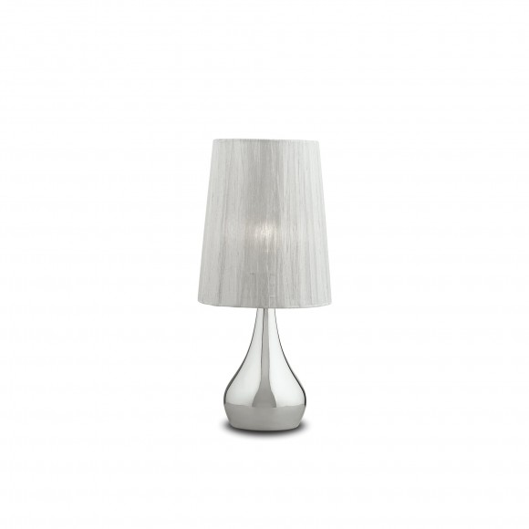 Ideal Lux 035987 asztali lámpa Eternity Small 1x40W | E14 - ezüst