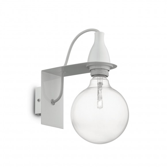 Ideal Lux 045191 fali lámpa Minimal Bianco 1x70W|E27 - fehér