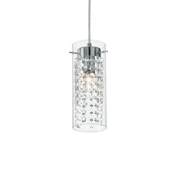 Ideal Lux 052359 mennyezeti függőlámpa Iguazu 1x40W|E14 - króm