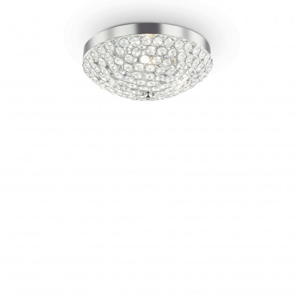 Ideal Lux 059136 mennyezeti lámpa Orion 3x40W | G9 - króm, kristály