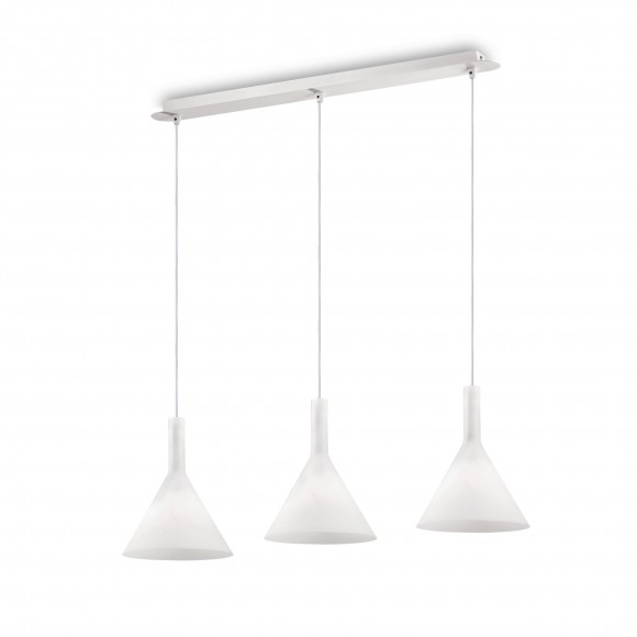 Ideal Lux 074245 mennyezetre szerelhető lámpa Coctail Small Bianco 3x40W|E14 - fehér
