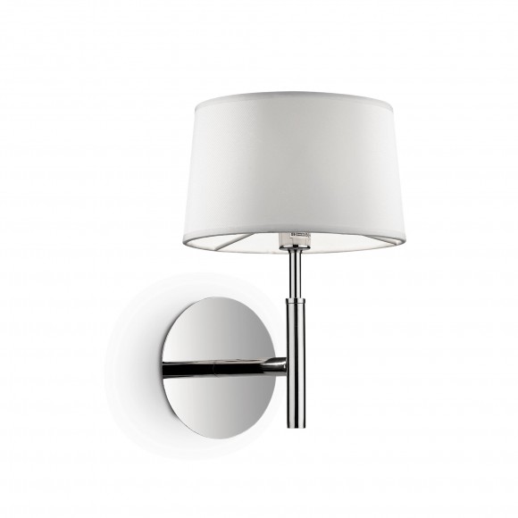 Ideal Lux 075471 fali lámpa Hilton 1x40W|G9 - fehér