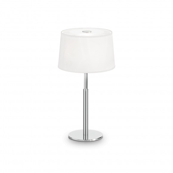 Ideal Lux 075525 asztali lámpa Hilton 1x40W|G9 - fehér