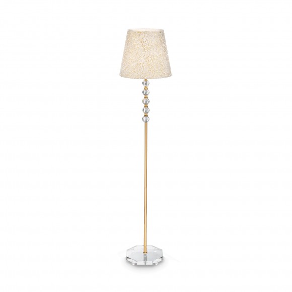 Ideal Lux 077765 állólámpa Queen1x60W|E27 - aranyszínű