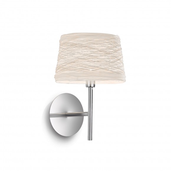 Ideal Lux 082493 fali lámpa Basket 1x40W|G9 - fehér