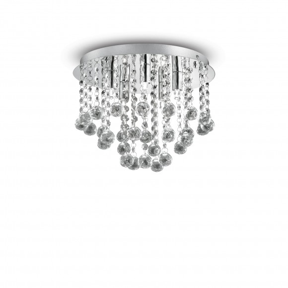 Ideal Lux 089485 Bojoux 5x40W|G9 mennyezeti lámpa - kristály, króm