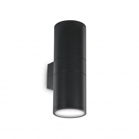 Ideal Lux 092317 kültéri fali lámpa Gun 2x60W|E27|IP54 - fekete