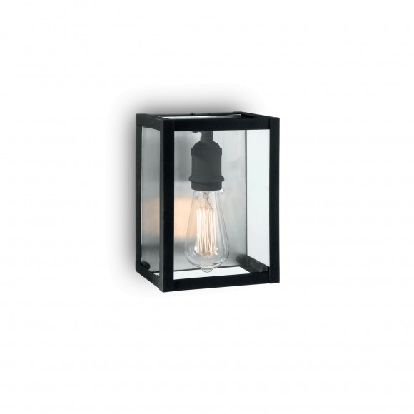 Ideal Lux 092836 Igor Bianco fali lámpa 1x60W|E27 - fekete