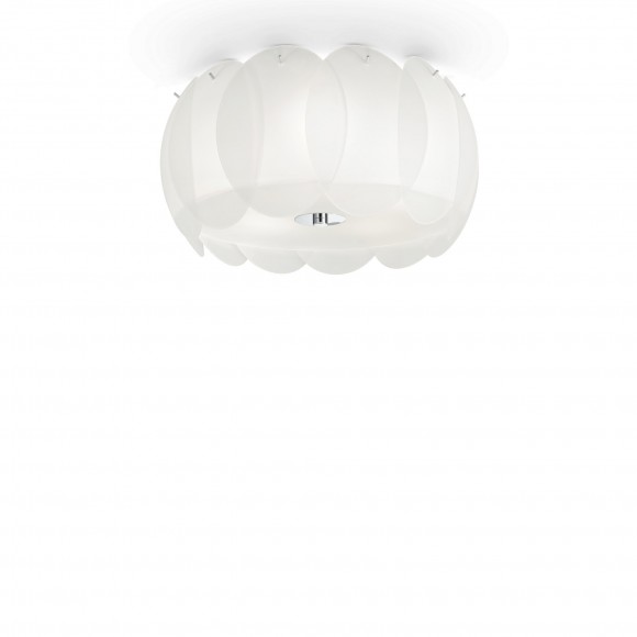 Ideal Lux 093963 mennyezetre szerelhető lámpa Ovalino 5x60W|E27 - fehér