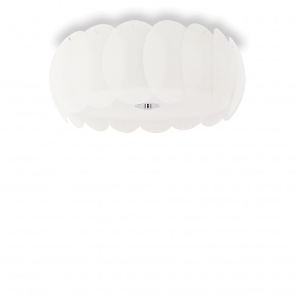 Ideal Lux 094014 mennyezetre szerelhető lámpa Ovalino 8x60W|E27 - fehér