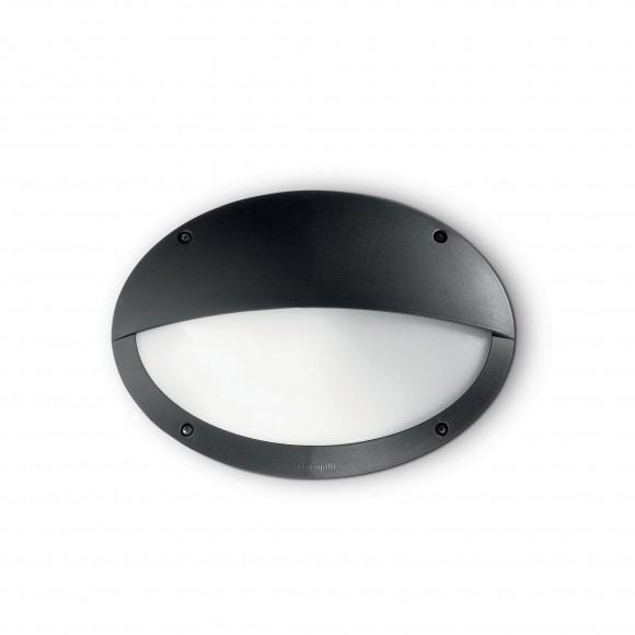 Ideal Lux 096728 kültéri fali lámpa Maddi 1x23W|E27|IP66 - fekete
