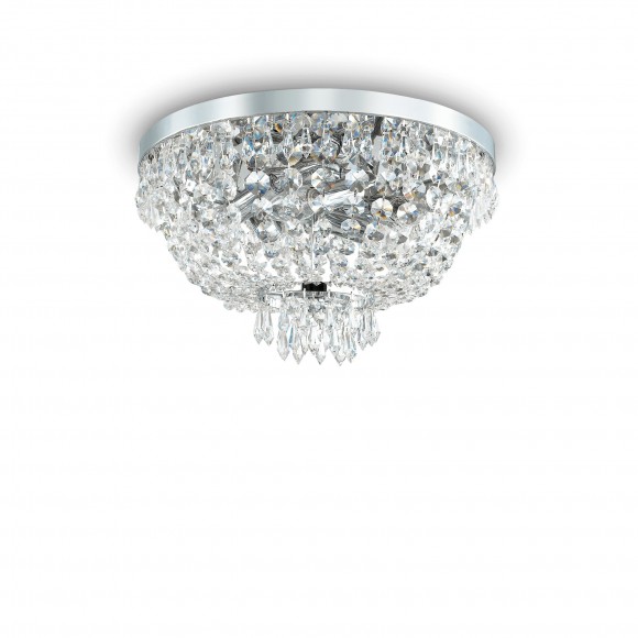 Ideal Lux 103792 mennyezetre szerelhető lámpa Caesar 5x40W|G9 - kristály