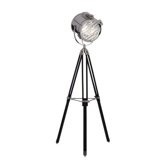 Ideal Lux 105659 reflektoros állólámpa Kraken 1x60Wx|E27 - fekete