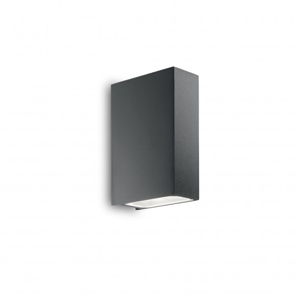 Ideal Lux 113791 kültéri fali lámpa Tetris 2x15W|G9|IP44 - antracit