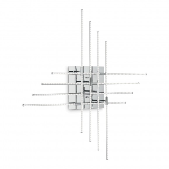 Ideal Lux 114767 LED fali lámpa Cross - króm