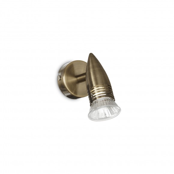 Ideal Lux 119786 fali lámpa Alfa Brunito 1x50W|GU10 - bronz