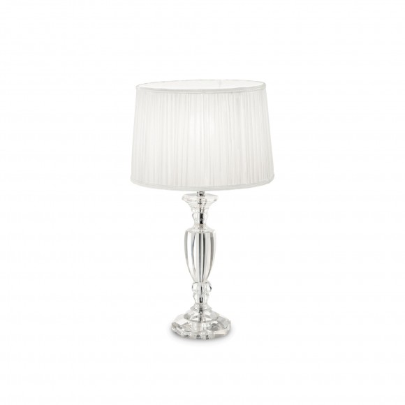 Ideal Lux 122878 asztali lámpa Kate 1x60W|E27 - fehér