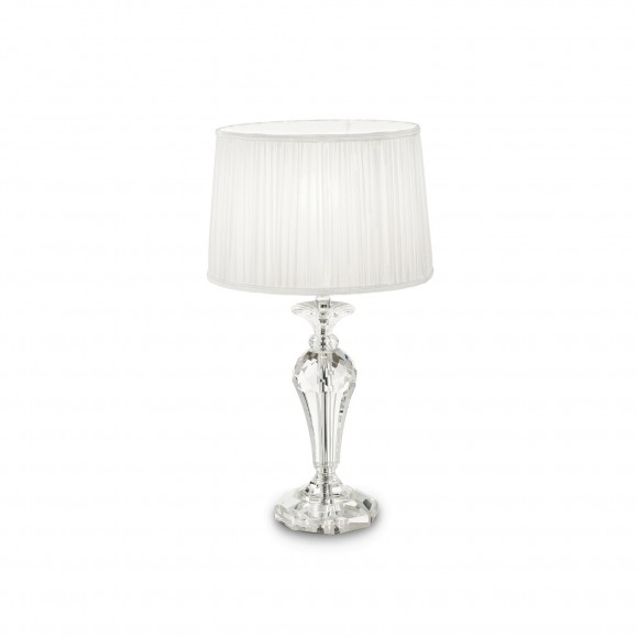 Ideal Lux 122885 asztali lámpa Kate 1x60W|E27 - fehér
