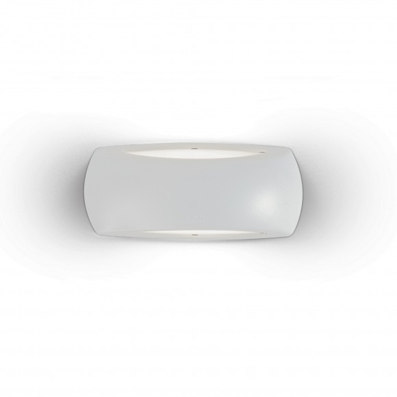 Ideal Lux 123745 kültéri fali lámpa Francy Bianco 1x23W|E27|IP66 - fehér