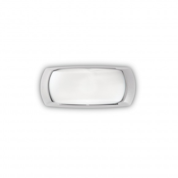 Ideal Lux 123776 kültéri fali lámpa Francy Bianco 1x23W|E27|IP66 - fehér