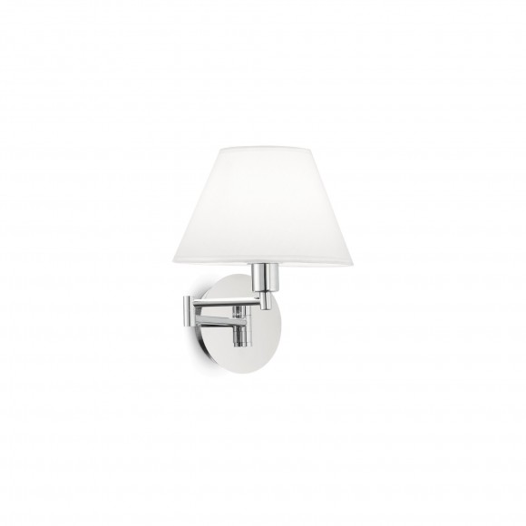Ideal Lux 126784 fali lámpa Beverly 1x40W|E14 - fehér