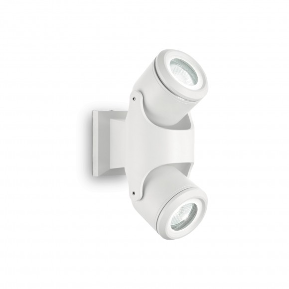 Ideal Lux 129495 kültéri fali lámpa Xenon 2x28W|GU10|IP44 - fehér