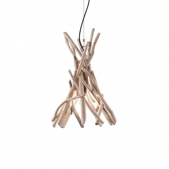 Ideal Lux 129600 mennyezeti lámpa Driftwood 1x60W|E27