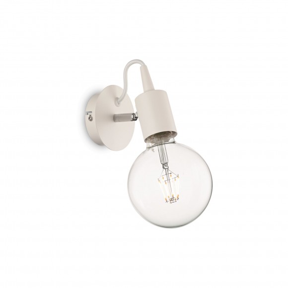Ideal Lux 138374 fali lámpa Edison 160W|E27 - fekete