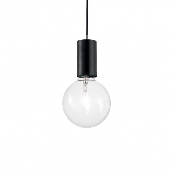 Ideal Lux 139685 mennyezeti függőlámpa Hugo 1x60W|E27 - fekete